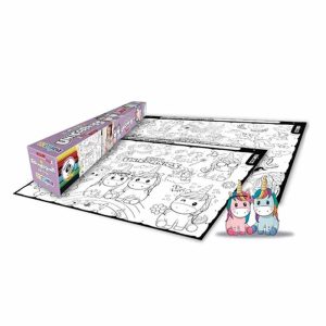 Lamina Para Colorear Unicornio ART 5510