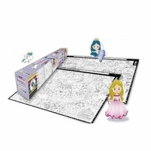 Lamina Para Colorear Pequeñas Princesas ART 5515