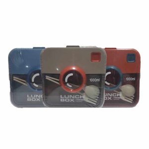 Lonchera de Plastico con Cubierto ART L041-24-4
