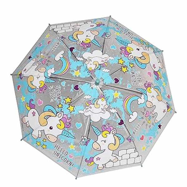 Paragua Unicornio Glitter ART YW-6131 - Imagen 2