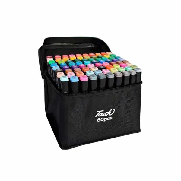 Marcadores Doble Punta x80 ART MKB-80