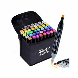 Marcadores Doble Punta x60 ART MKB-60