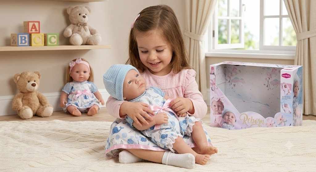 Muñeco Reborn Premium Bambola ART 889 - Imagen 4