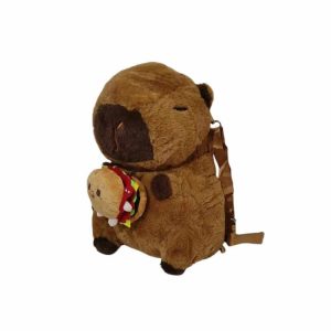 Mochila Peluche Capibara Hamburguesa ART A1235-5