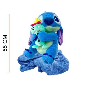 Peluche Stitch Con Manta 55cm ART 23953