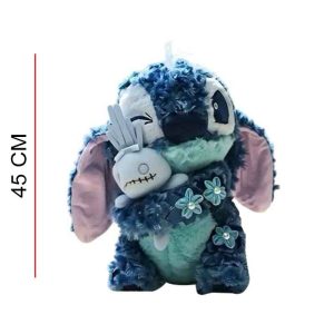 Peluche Stitch Con Flores 45cm ART 23851