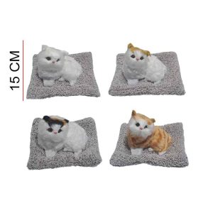 Peluche Gatito Realista Con Sonido ART HY-2520083