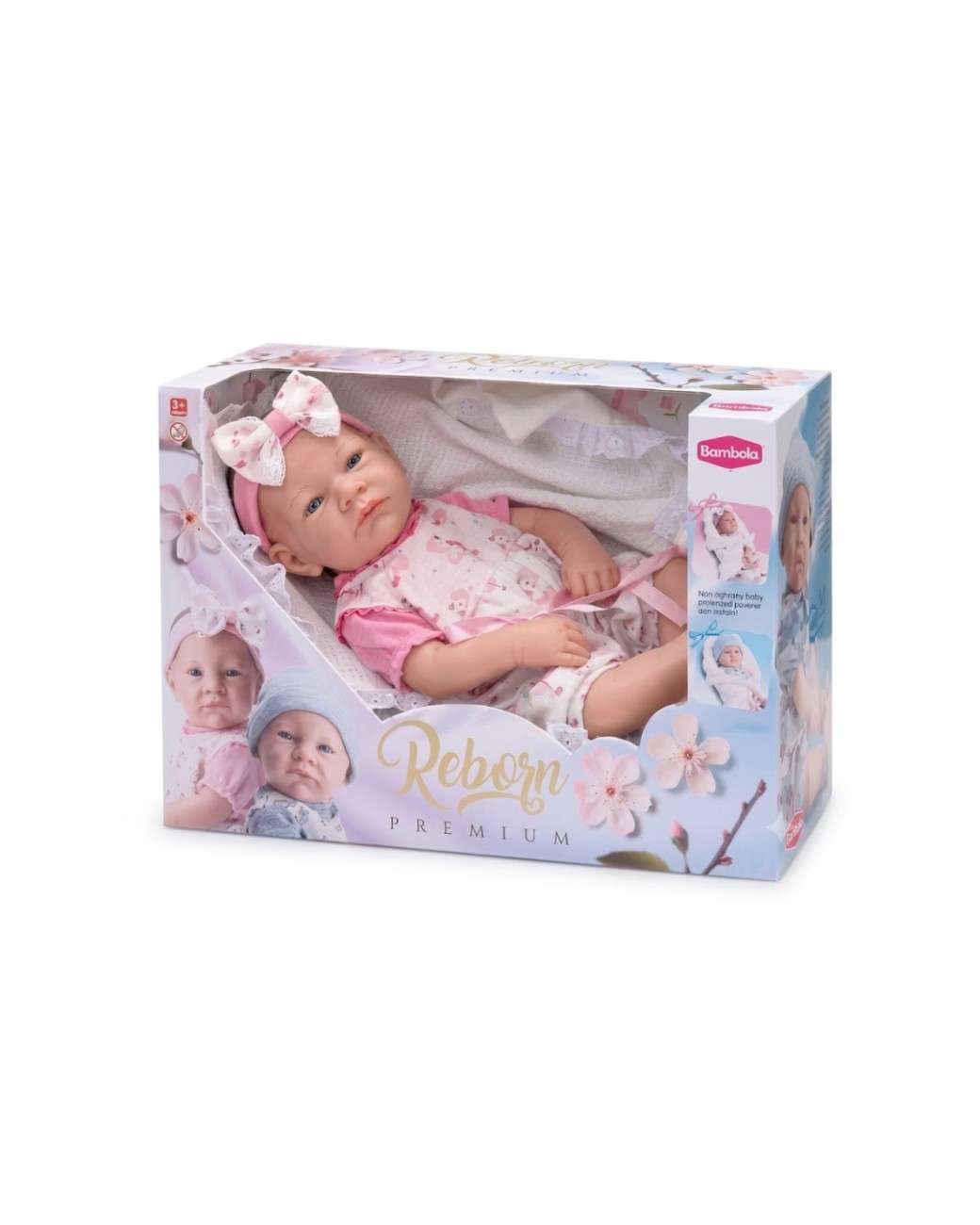 Muñeco Reborn Bambola - ART 883 - Imagen 5