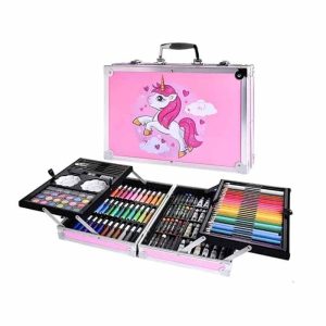 Set de Arte Maletín De Aluminio Unicornio ART AL-145