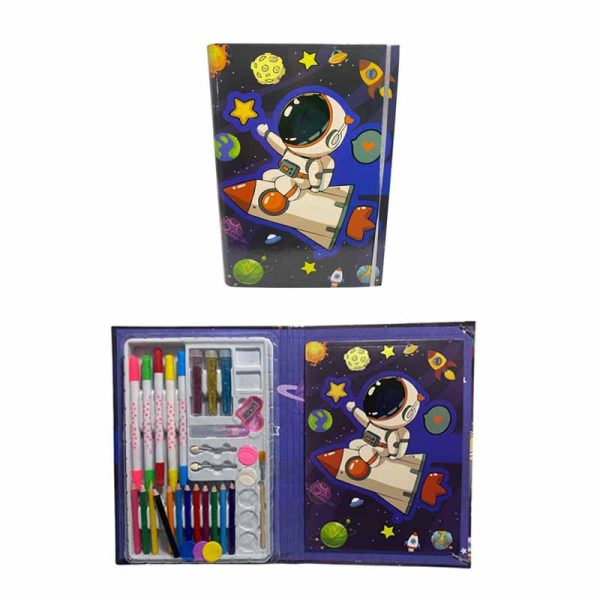 Set de Arte Con Librito Para Colorear Astronauta ART 202.1
