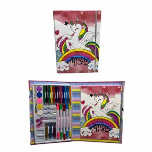 Set de Arte Con Librito Para Colorear Unicornio ART 202.1