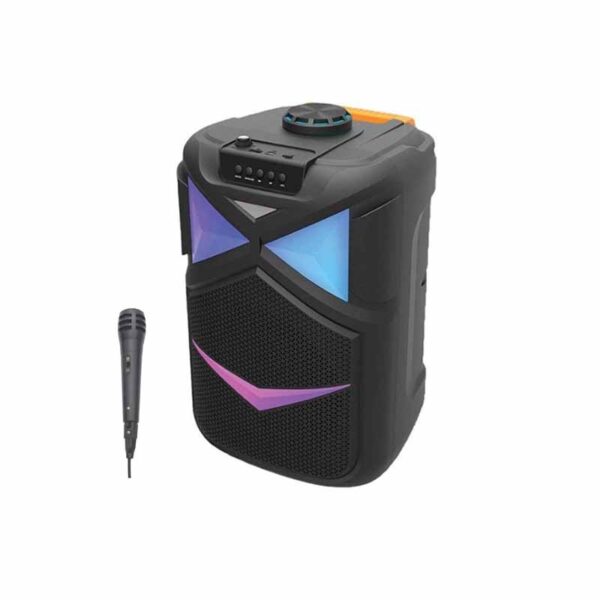 Parlante Speaker RGB Con Microfono 8" ART MS-2064BT