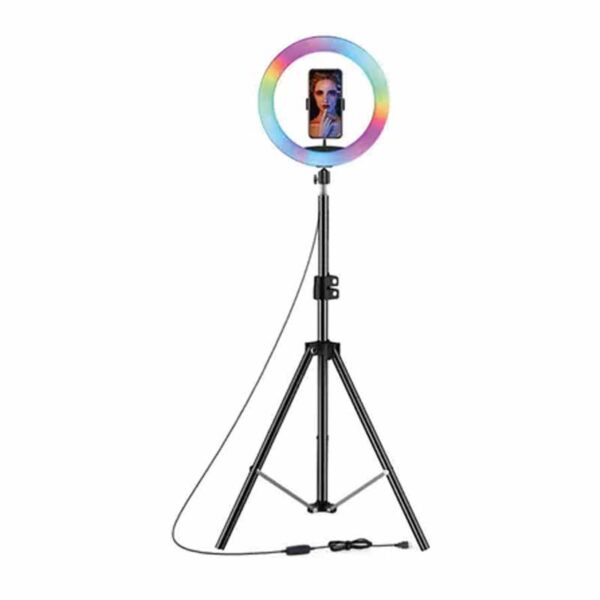 Aro De Luz LED multicolor Con Tripode