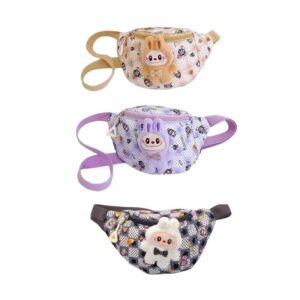 Riñonera Labubu Con Peluche ART A1249-5