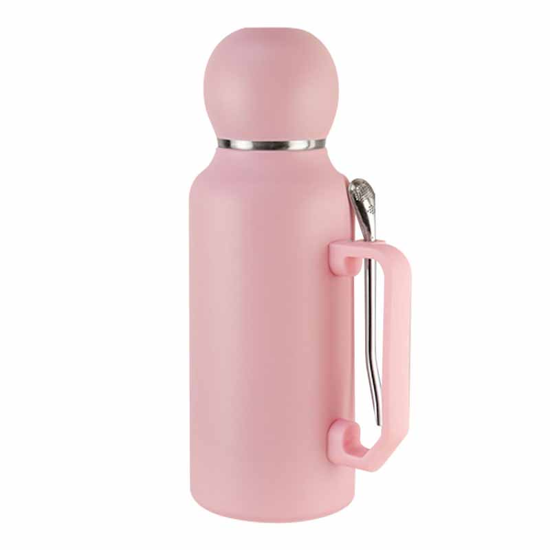 Termo Tapa Mate Redondo y Bombilla 1300ml ART Zz-2154 - Imagen 2