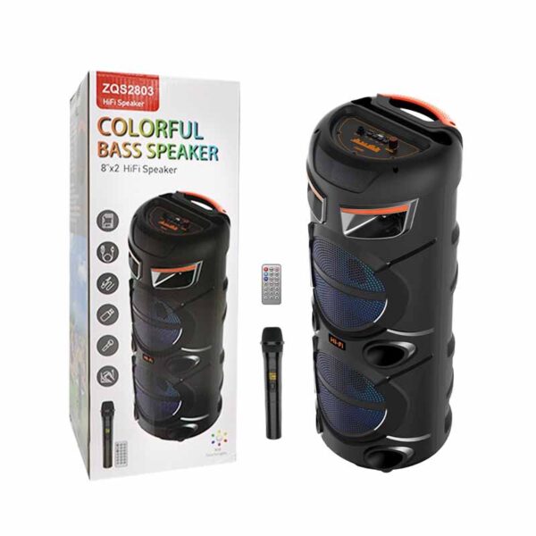 Parlante Bluetooth Speaker 8″ ART ZQS2803