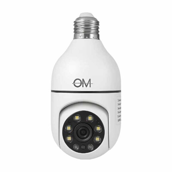 Cámara De Seguridad Foco 360° ART OM-E207