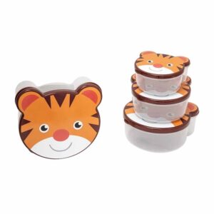 Set de Tupper Tigre x4 ART 020980