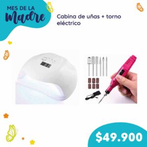 .Cabina de uñas + torno.