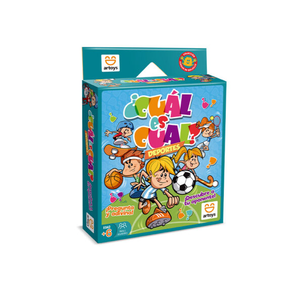 Juego de Mesa Cual es Cual Deportes ART 508