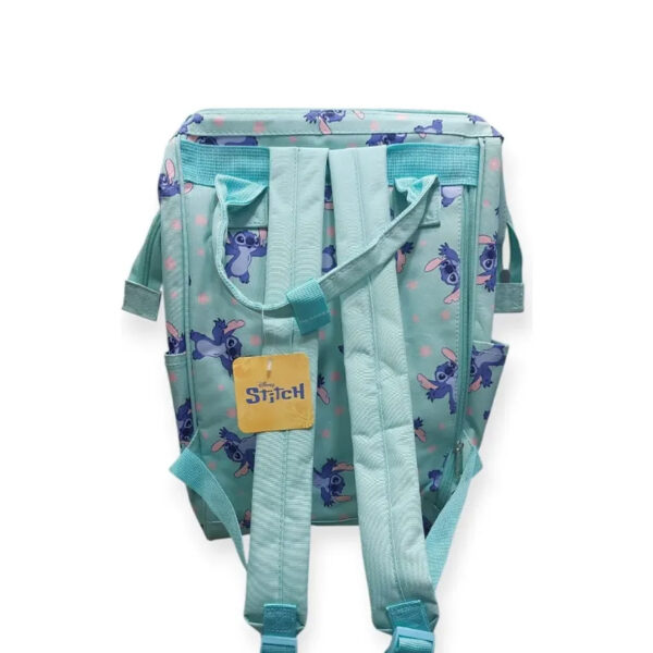 Mochila Maternal Boca de Pez Stitch Con Monedero ART DLS7350 - Imagen 3