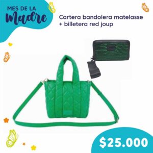 Cartera Bandolera + Billetera Joup