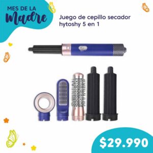 Juego Cepillo Secador 5 en 1