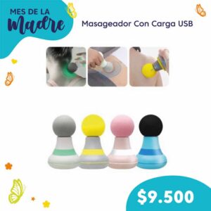 Masajeador con carga USB