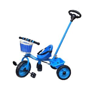 Triciclo Con Manija Direccional y Canasto ART 56193