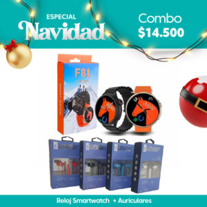 Reloj Smartwacht + Auriculares