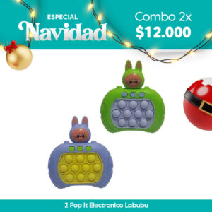 Pop It Electrónico Labubu x2