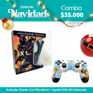 Auricular Gamer Con Microfono +Joistick PS4 Selección