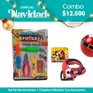 Set de Herramientas + Cladora Electrica