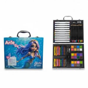 Set de Arte Valija Sirena 64 Piezas ART 56574