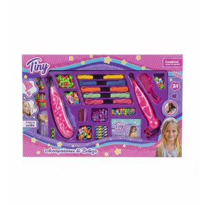 Set Para Armar Trenzas 2en1 Tiny ART 56779