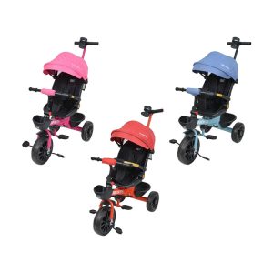 Triciclo Reversible Con Respaldo Inclinable Bipokids ART TR9900