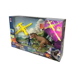 Set "Dino Hunters" Con Avion ART 0576