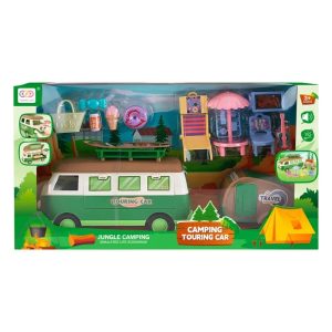 Van con Trailler con Accesorios Camping ART AB-13958