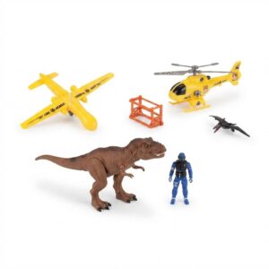 Set "Dino Hunters" Con Avion ART 0576