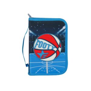 Cartuchera Desplegable Footy Basquet ART F32054