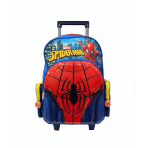 Mochila 16" Spiderman Con Carro ART 11729
