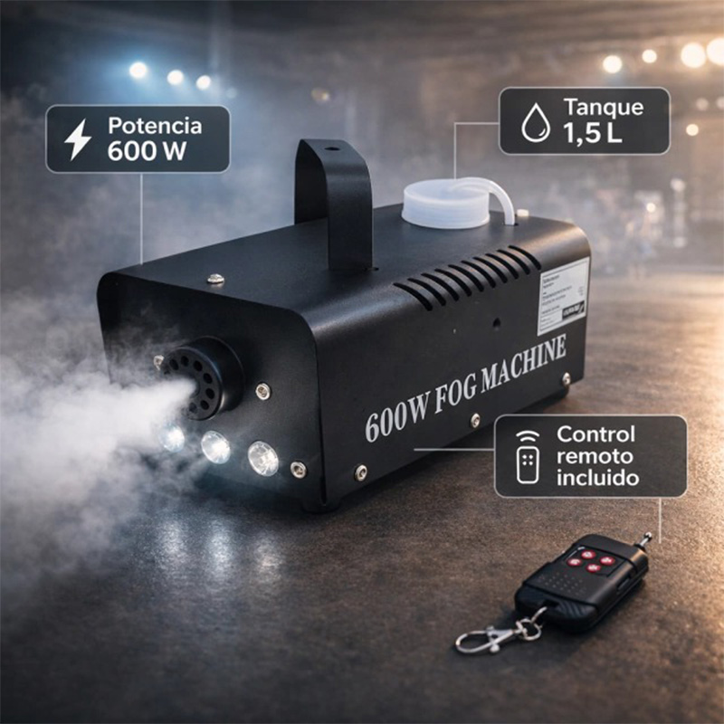 Maquina De Humo Hytoshy ART LT-248 - Imagen 2