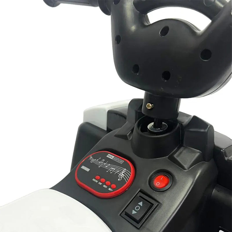 CUATRI A BATERIA 6V LUZ Y SONIDO ART 2600005 - Imagen 3