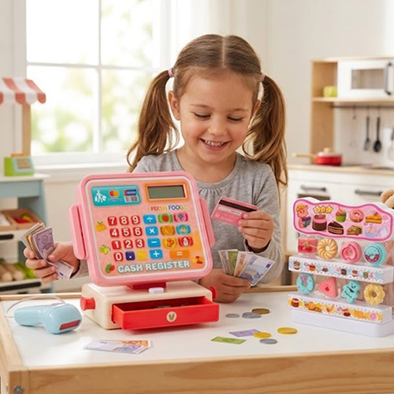 Caja Registradora Infantil "Tiny Market" ART 56371 - Imagen 4