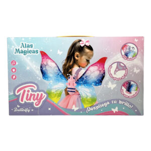 Alas Mágicas de Mariposa Interactivas Tiny Butterfly con Luz, Música y Movimiento ART 56420