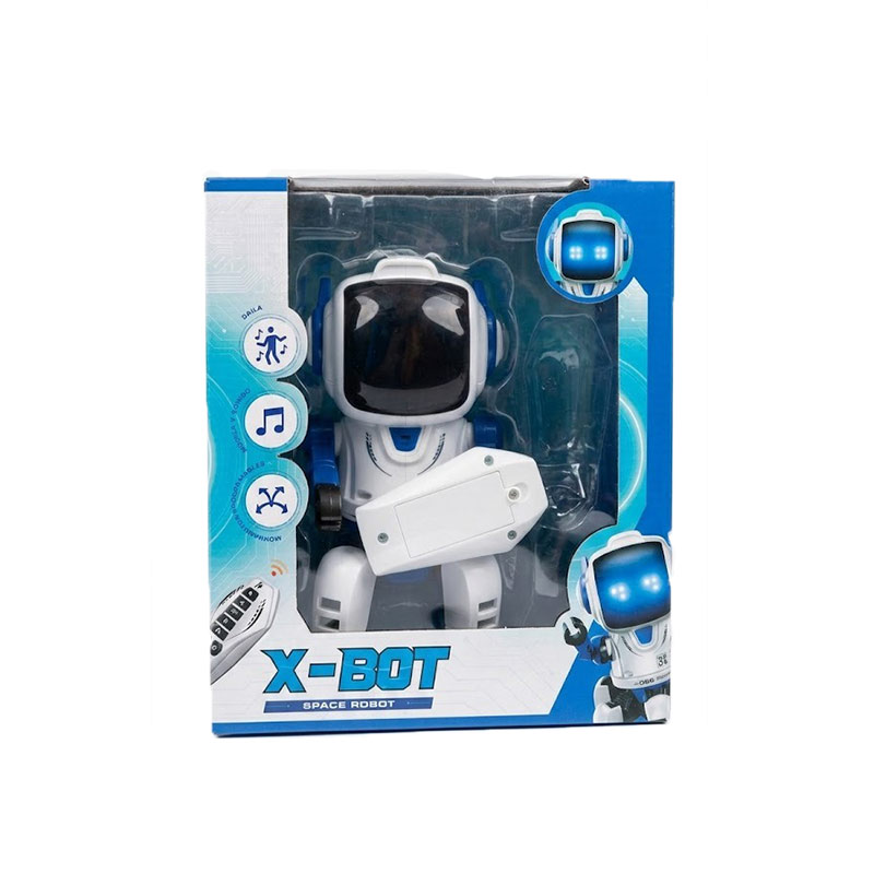 Robot Espacial Inteligente Interactivo X-Bot Space Robot con Control Remoto ART 55625