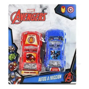 Set de 2 Autos a Fricción Marvel Avengers ART 54417