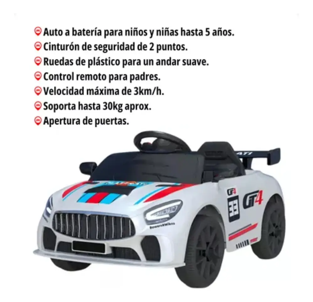 Auto De Carreras A Bateria ART MTA 100 - Imagen 5