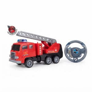 Camión de Bomberos a Radio Control Go Speed Truck con Volante e Intermitente ART 54438