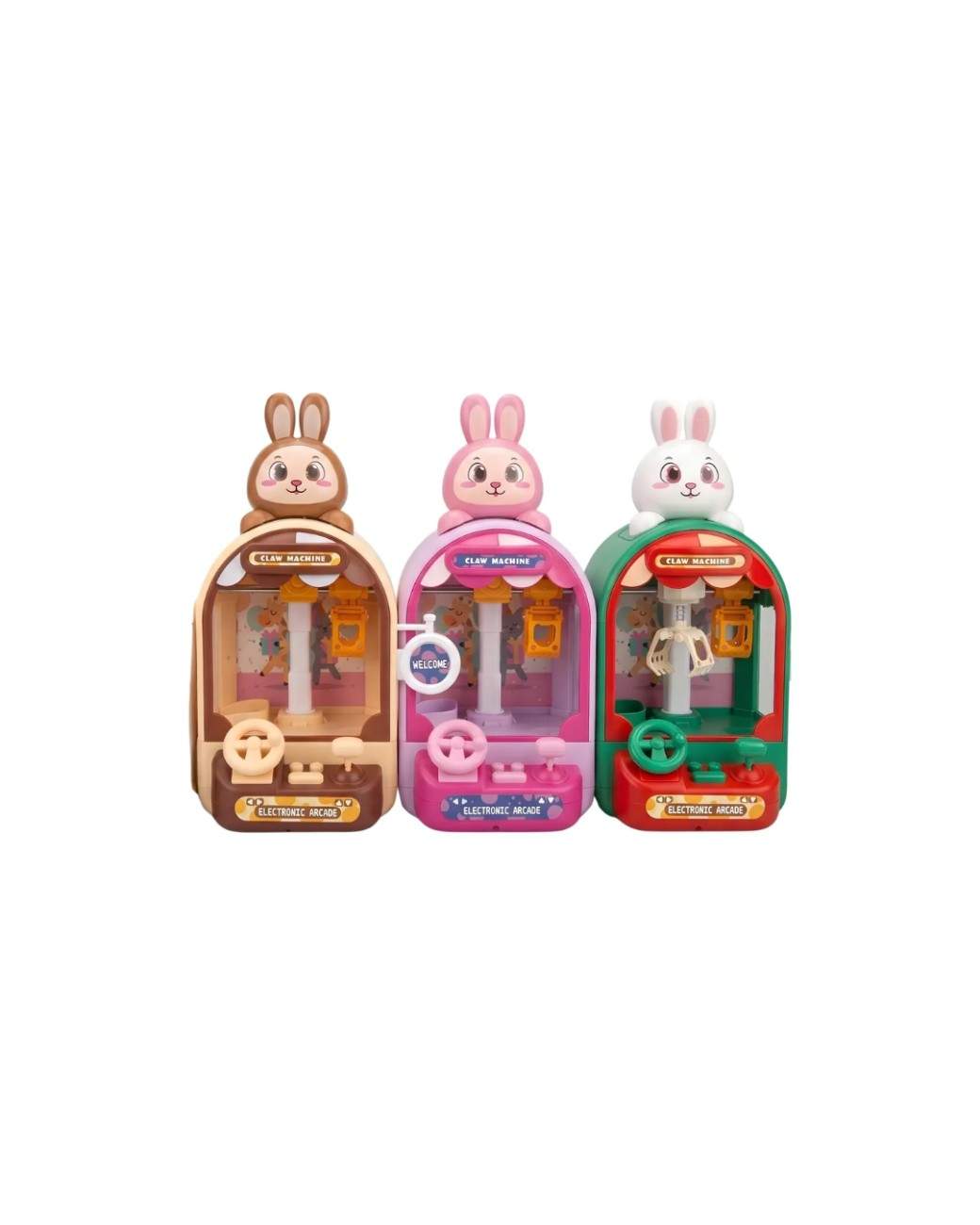 Mini Máquina Atrapa Peluches Electrónica Infantil ART 2068-3